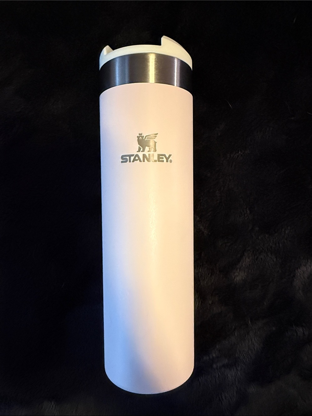 Stanley Pink & Silver Vacuum Tumbler